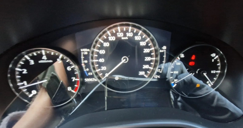 Mazda 3 cena 73900 przebieg: 59000, rok produkcji 2019 z Pakość małe 436
